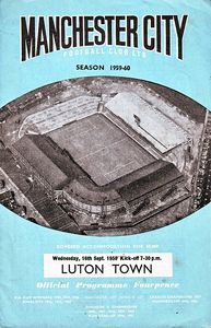 Manchester City v Luton 1959/60